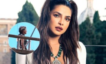 Upcoming movie of Prinyanka Chopra Name The Bluff her look leaked from that movie set, look shown her as Pirate